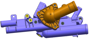 華泰汽車出水口支座總成